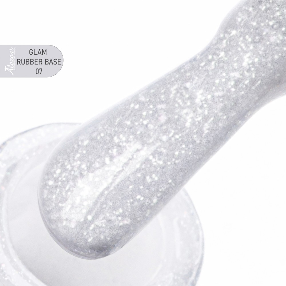 Alezori Rubber Base Color 07 Glam ,15ml *