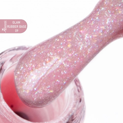 Alezori Rubber Base Color 09 Glam ,15ml *