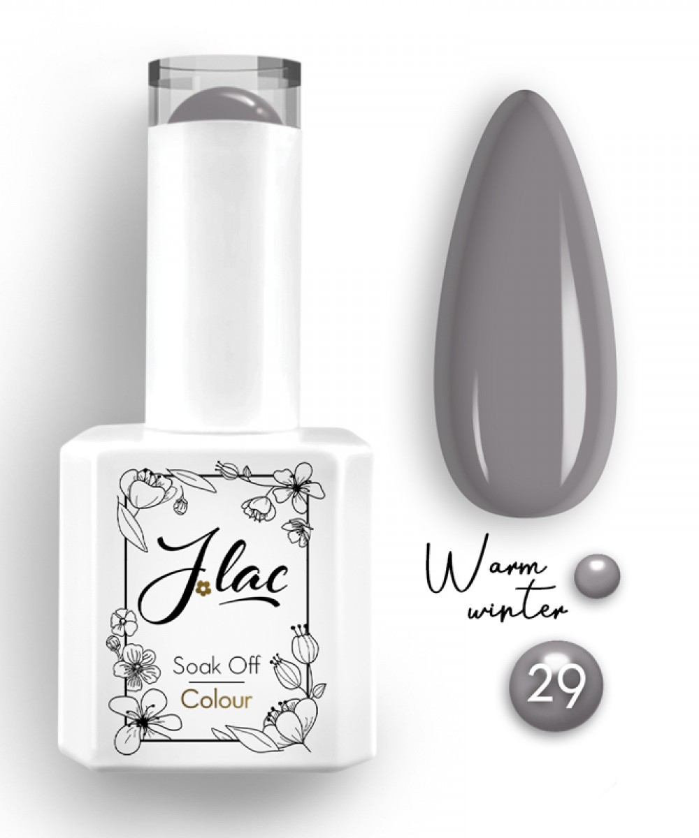 Jlac Ημιμόνιμο Βερνίκι Νυχιών Warm Winter 29, 15ml