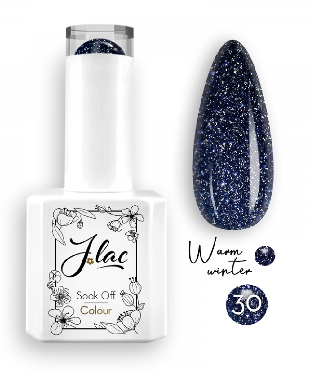 Jlac Ημιμόνιμο Βερνίκι Νυχιών Warm Winter 30, 15ml