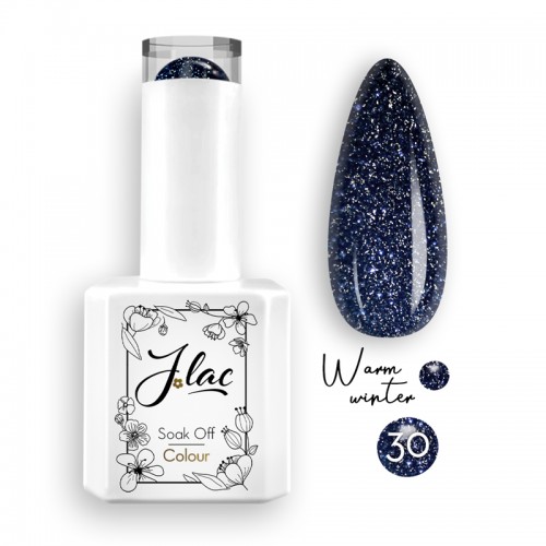 Jlac Ημιμόνιμο Βερνίκι Νυχιών Warm Winter 30, 15ml