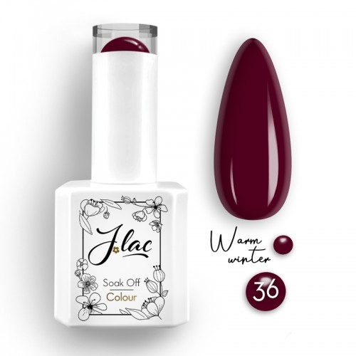 Jlac Ημιμόνιμο Βερνίκι Νυχιών Warm Winter 36, 15ml