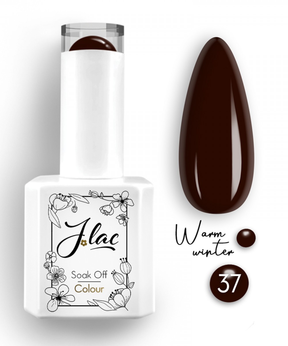 Jlac Ημιμόνιμο Βερνίκι Νυχιών Warm Winter 37, 15ml