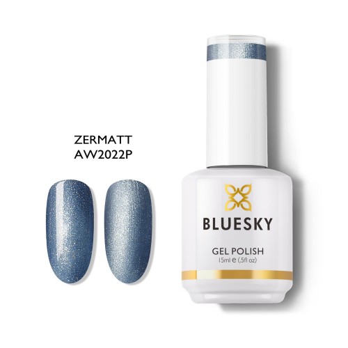 Bluesky Ημιμόνιμο Βερνίκι Νυχιών Fall With Me Aw2022P Zermatt ,15ml *