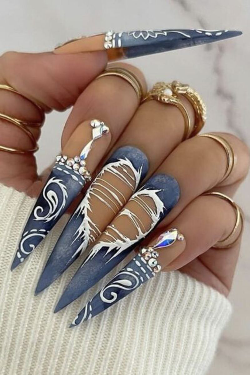 denim-nails